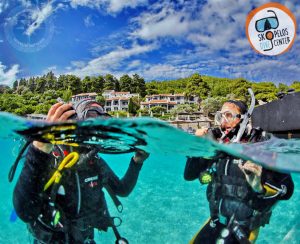 skopelos scuba diving dive center sporades diving, adrina beach hotel