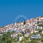 Skopelos Glossa Village Village Grianghraf