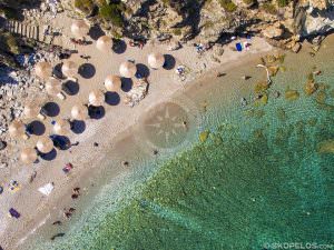 Zračna fotografija Skopelos Agios Ioannis