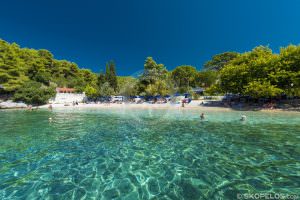 Skopelos- ის პლაჟები, Agnondas Beach- ის სკოლები, Skopelos დღიურები