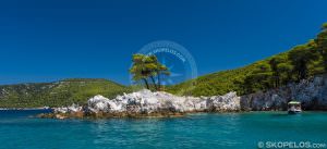 пляжы skopelos, пляж armenopetra, адкрыць для сябе, skopelos blogs