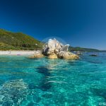 Çimərliklər Skopelos Armenopetra Beach Seaview Şəkil