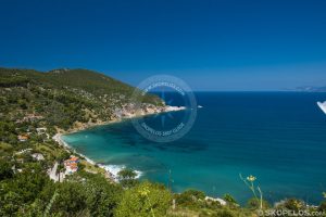 Glysteri beach Skopelos, pláže Skopelos, Villa Donna
