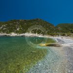 Skopelos Çimərlikləri Glisteri Çimərliyi Şəkil