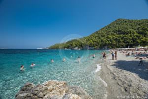 Skopelos Çimərlikləri Kastani Çimərliyi Şəkil