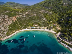 Limnonari Beach Skopelos, Plages skopelos, limnonari skopelos