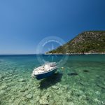 Skopelos Limnonari ranna merevaate foto