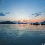 חוף Skopelos Milia Sunset Photo