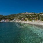 Skopelos Loutraki Beach, Katakalou Beach Skopelos, Skopelos beaches glossa Skopelos, חופים מאורגנים, מרחצאות רומיים, Sporades, יוון