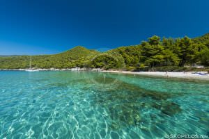 Plaža Milia Skopelos, plaže Skopelos, Milia Skopelos