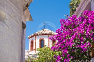 Skopelos kolostorok, skopelos templomok