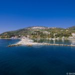 Skopelos Ports Glossa Loutraki Port Aerial Photo