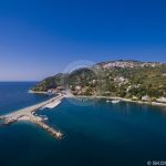 Парты Skopelos Glossa Loutraki Port Aerial Photo