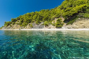 nudist beaches Skopelos, skopelos beaches, Velanio beach