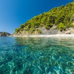 Skopelos Velanio Beach Seaview Lugfoto