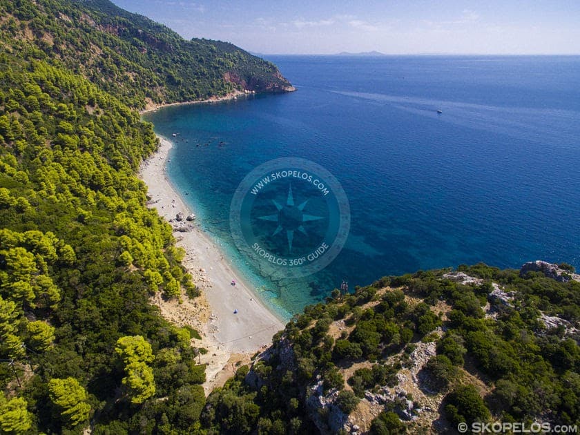 Velanio Beach Skopelos, Skopelos beaches nudist, SKOPELOS.COM