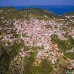 Skopelos Villages Glossa Village Légifotó