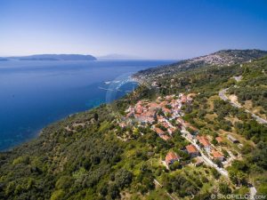 عکس های هوایی آب و هوای Palio آب و هوای Skopelos Village
