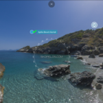 Skopelos com Ai Giannis Spilia plaže dostupne samo brodom