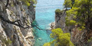 drakontoschisma accelos, agios riginos scalelos, skopelos legends