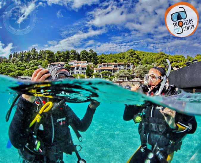 skopelos scuba diving dive ცენტრი სპორადების diving