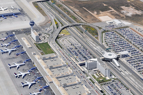 aéroport d'Athènes, arriver à skopelos, skopelos en avion