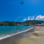 Скопелас з пляжам Хора Амос Плака Пляжы Горад