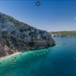 Skopelos com Sarres Plages de plage de Sarres accessibles uniquement par bateau