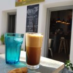 Caffè dell'emporio dell'idea di Skopelos