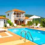 Skopelos villa con piscina glafki