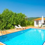 Skopelos villa con piscina glafki
