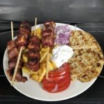 Skopelos la nourriture de la station du goût