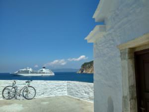 Skopelos Radfahren Fahrrad