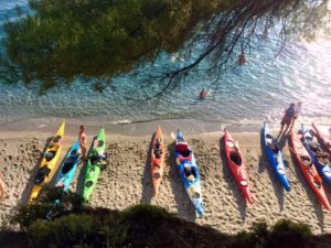 Skopelos kayaking kayak