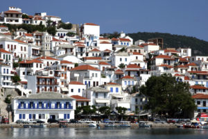 vikend u gradu Skopelos