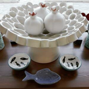 Skopelos rodios pottery shop ceramics