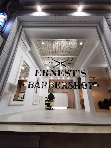 Skopelos barber shop, Skopelos Ernest's Barber Shop