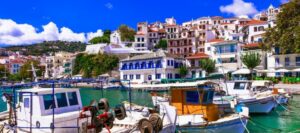 Skopelos, a melhor ilha do mundo, porto de Skopelos