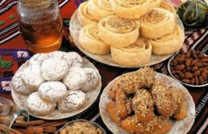 Skopelos christmas dinner elves recipes holidays desserts