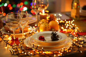 Skopelos cena navideña elfos recetas postres navideños