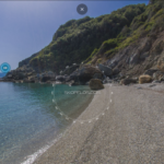 skopelos com simili beach beaches accesible only by boat by sea