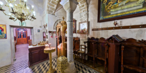 כנסיית skopelos panagitsa פנימית