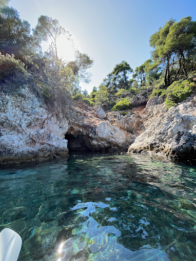 Skopelos com Пещера stafylos stafilos Северни Споради