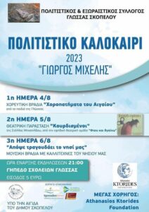 Skopelos com kulturelle Veranstaltungen Sommer