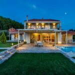 Skopelos villa aelia con piscina privada grandes apartamentos