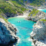 skopelos com Rochtain ar cíos bád Blue Skopelos
