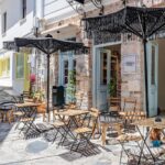 skopelos com chora cafe drinks and savor