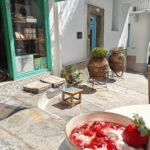 skopelos com to kafasi coffee shop handmade dessets skopelos chora