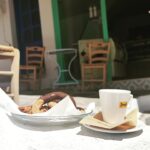 skopelos com to kafasi coffee shop handmade dessets skopelos chora