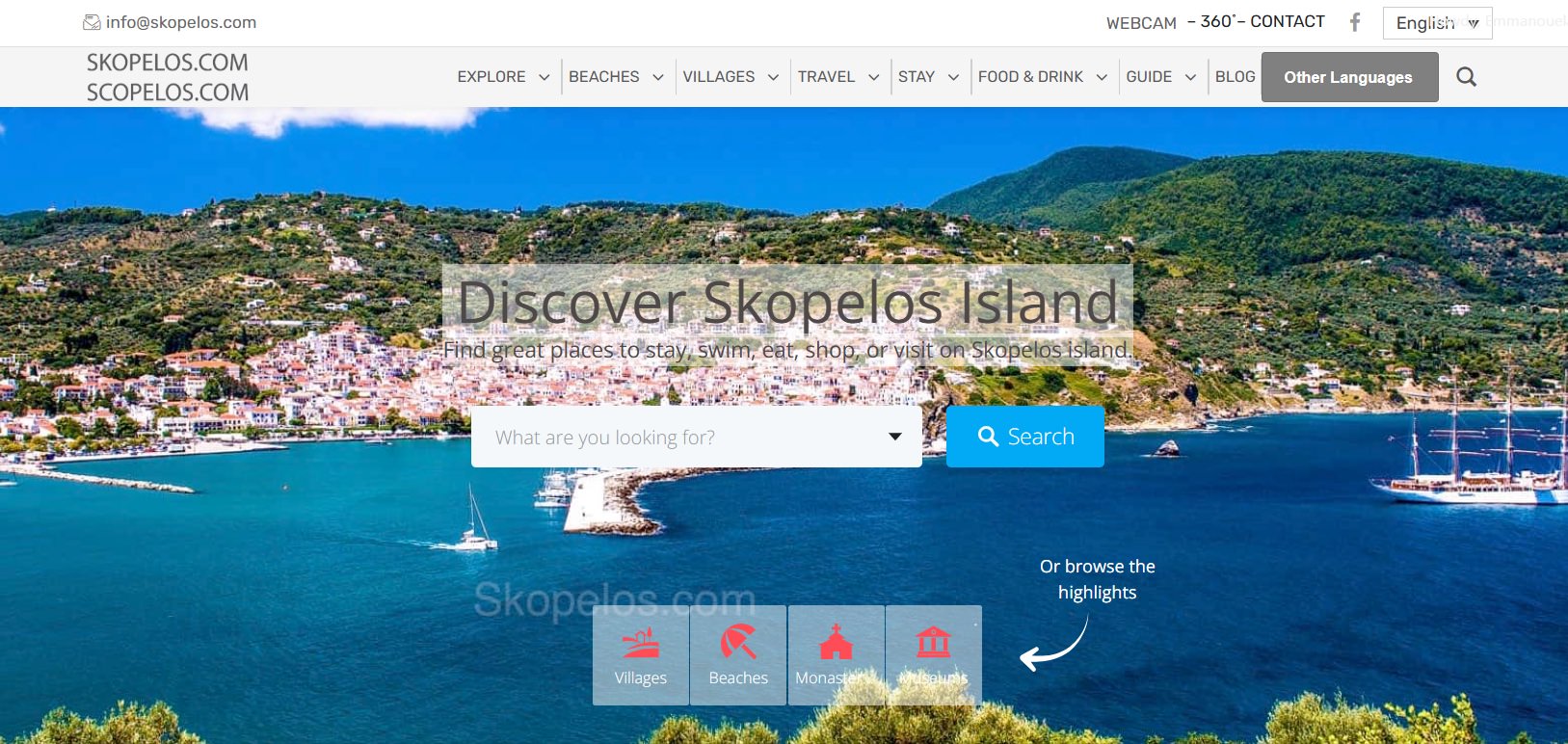 How Digital Technology Enhances Travel in Skopelos: Skopelos.com as Your Complete Guide